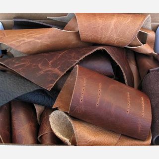 semi processed cow leather